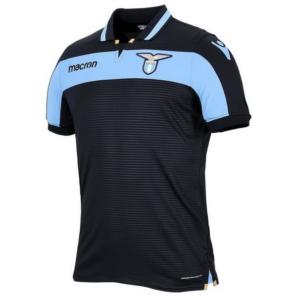 Camiseta Lazio Replica Tercera Ropa 2018/19 Negro